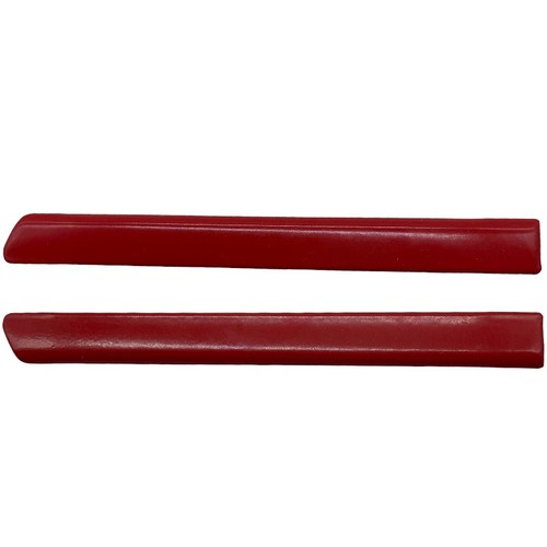 Paire liseret rouge aluminium - paire,