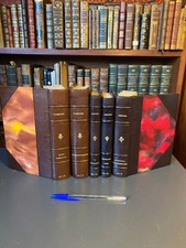 Lenotre G. - réunion de 5 éditions anciennes, reliures cuir, très frais