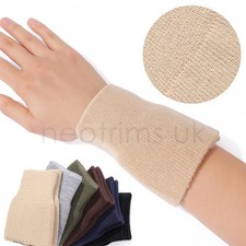 Poignets en tricot côtelé laine acrylique pour veste bomber réparation, Neotrims