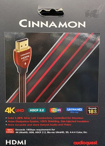 New audioquest cinnamon - audioquest,