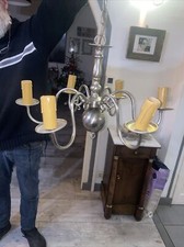 beau grand lustre hollandais  6 feux