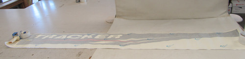 Tracker main starboard decal - tracker,