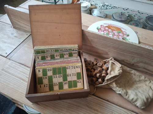 Ancien jeu loto pour - jeu,