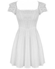 Robe Mini D'été Gothique