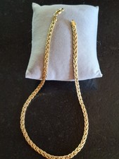Collier Maille Palmier plaqué
