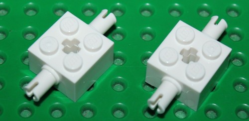 Lego espace white brick - x,