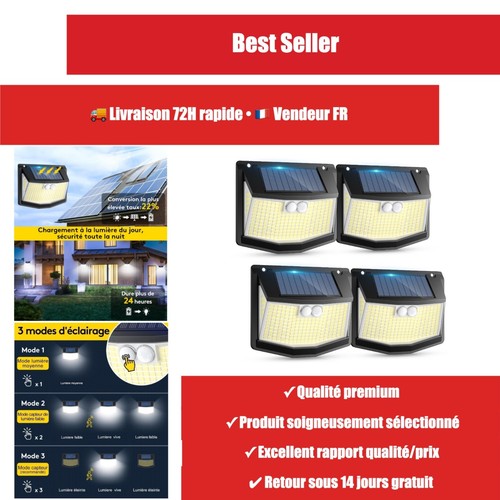 Projecteur solaire extérieur