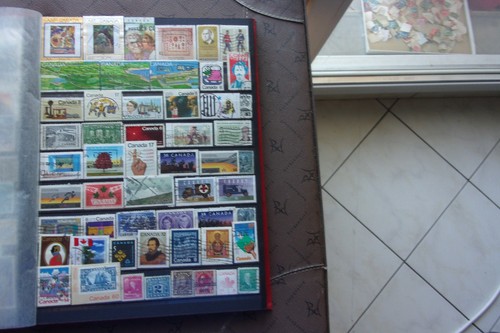 Canada lot timbres - lot,