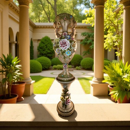 Vase monumental colonne - à,