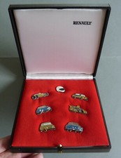 RARE COFFRET 7 PIN'S RENAULT SPORT ELF R5 TURBO ALPINE A 110 4L DIAC R8 GORDINI