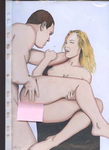 Dessin original couple - dessin, le