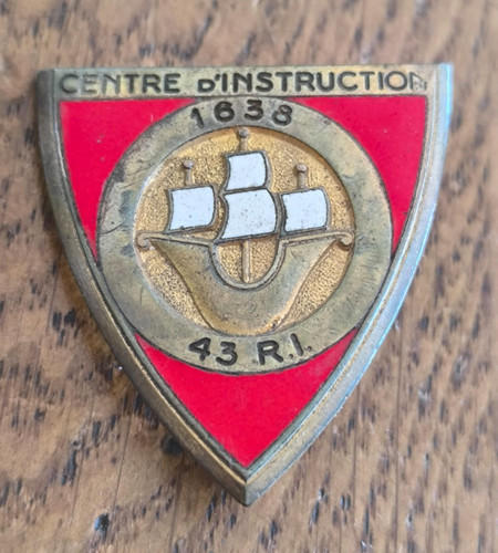 Insigne centre instruction - insigne,