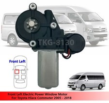 Moteur de vitre électrique avant gauche compatible avec Toyota Hiace...
