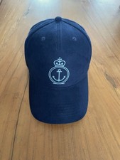 Rare casquette neuve unisexe montre Arnold & Son en coton velours bleu marine