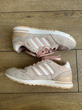 ADIDAS - Baskets running cloudform cuir rose femme - T(38,5-39)