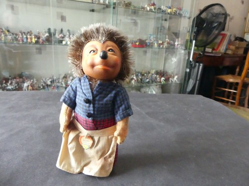 Jouet ancien figurine peluche - ancien,