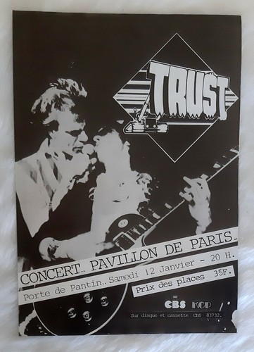 Publicité advert concert