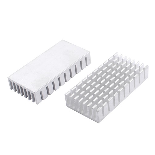Pcs 50x25x10mm aluminium - 2,