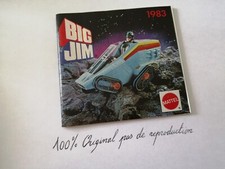 Mattel 1983 Big Jim Catalogue  100% D'origine pas De reproduction Mattel 83