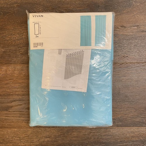 Ikea vivan curtain blue - ikea,