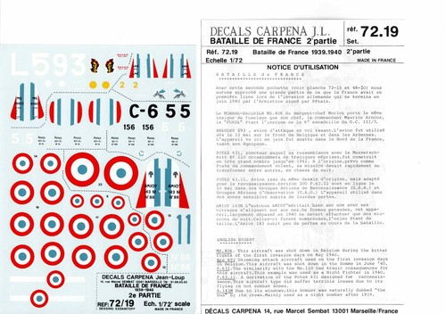 Carpena decals 72 15 - ,