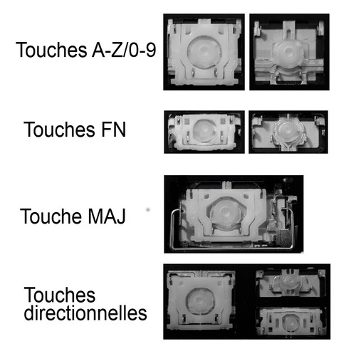 Touche clavier pour lenovo - touche,
