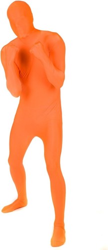 Orange morphsuit xxl - m,