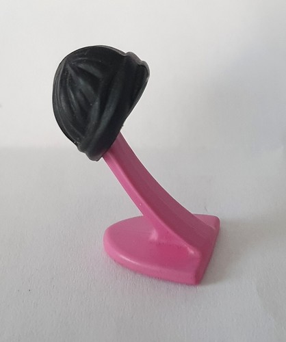 Support rose avec perruque - support,