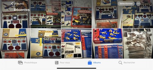 Boîtes vintage meccano - boîtes,