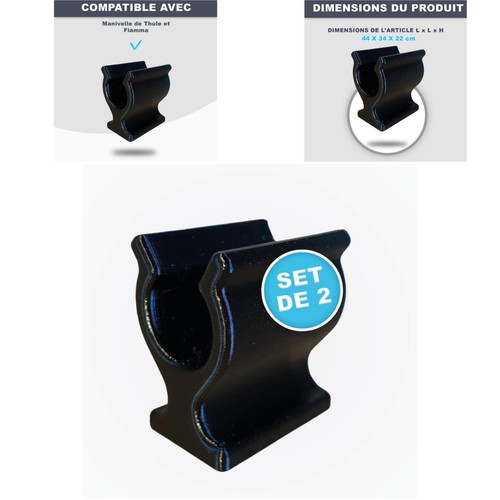 Supports manivelle thule - supports,