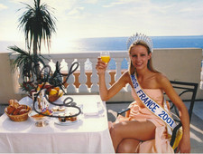 elodie gossuin autographe dédicace 15x20cm miss france