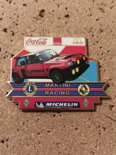 Pin rallye renault turbo - pin's,