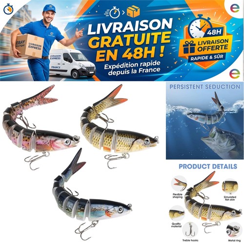 Leurre pêche carnassier