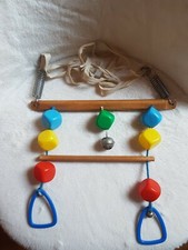 MOBILE ENFANT ACCESSOIRE PLASTIQUE POUSETTE VOITURE VINTAGE 