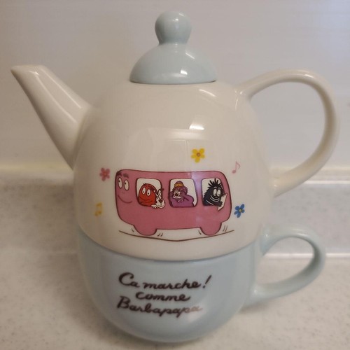 Barbapapa teapot teacup set - teapot,