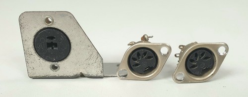 Din pin and speaker sockets - speaker,