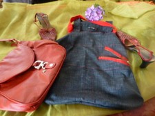 lot=femme,sac,artisanal piéce