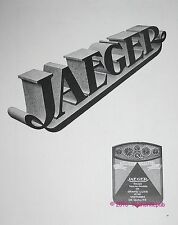 PUBLICITE JAEGER VOITURE BIJOUX HORLOGER DE LA MARINE DE 1932 FRENCH ADVERT PUB