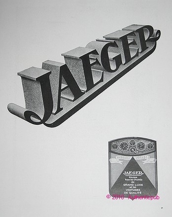 Publicite jaeger voiture - publicite,