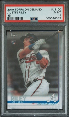 2019 topps austin riley 3d - rc,