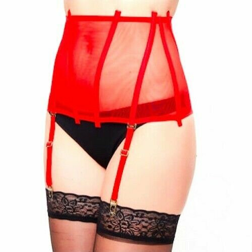 Suspender belt straps perla - suspender,