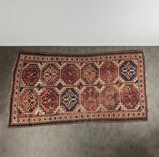 Tapis ancien laine noué main, Kazak, Caucase Kuba, Shirvan, ou Kazakh 230x120 cm