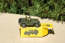 DINKY TOYS FRANCE  80BP /  JEEP + CONDUCTEUR  / BOITE