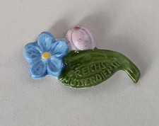 RARE FEVE/INSIGNE REICHS MUTTERDIENST porcelaine Allemande