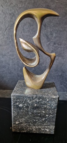Sculpture moderniste bronze - sculpture,