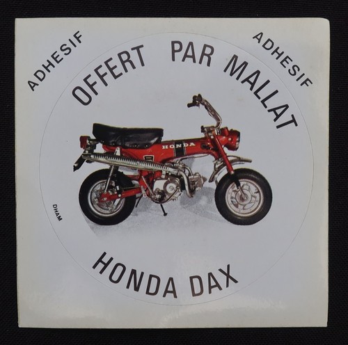 Autocollant moto honda dax - honda,