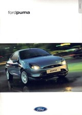 Catalogue Brochure Ford Puma 11/2001 Grande Bretagne / U.K.