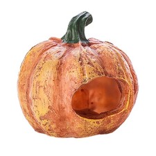 Décoration D'aquarium de Citrouille, Artisanat Portable pour Table D'aquarium