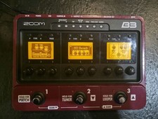 ZOOM B3 bass effector