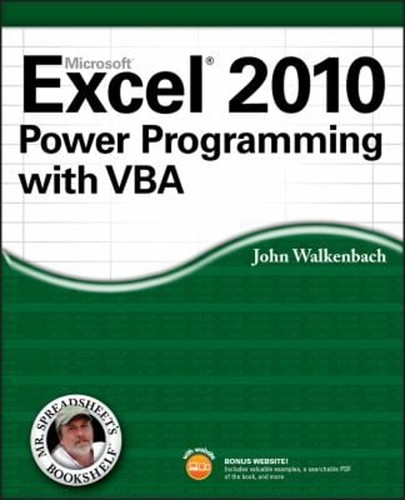 Excel 2010 programmation - excel,